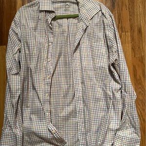 Peter Millar Button Down Dress Shirt - Size XL